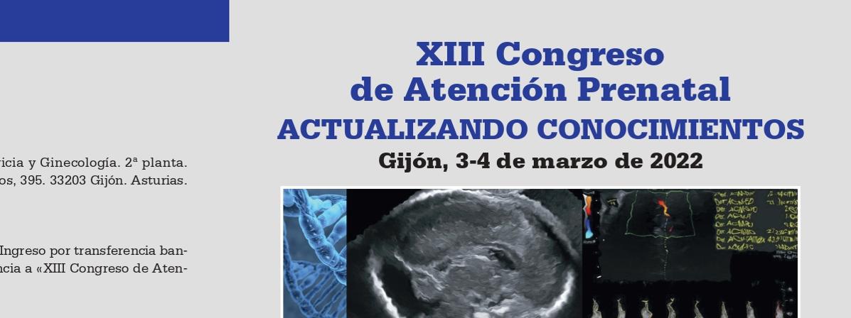 XIII CONGRESO DE ATENCIÓN PRENATAL