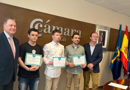 La Cámara de Comercio de Gijón elige a Guillermo Zamarra como Embajador de la FP Dual en Asturias 2023