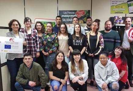 Un grupo de jóvenes inicia la Formación Específica del Programa Pice en la empresa Hijos de Luis Rodríguez