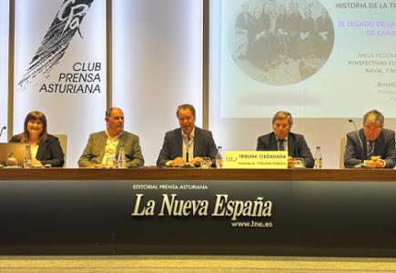  La Cámara de Comercio de Gijón analiza las perspectivas de sector naval y marinero	
