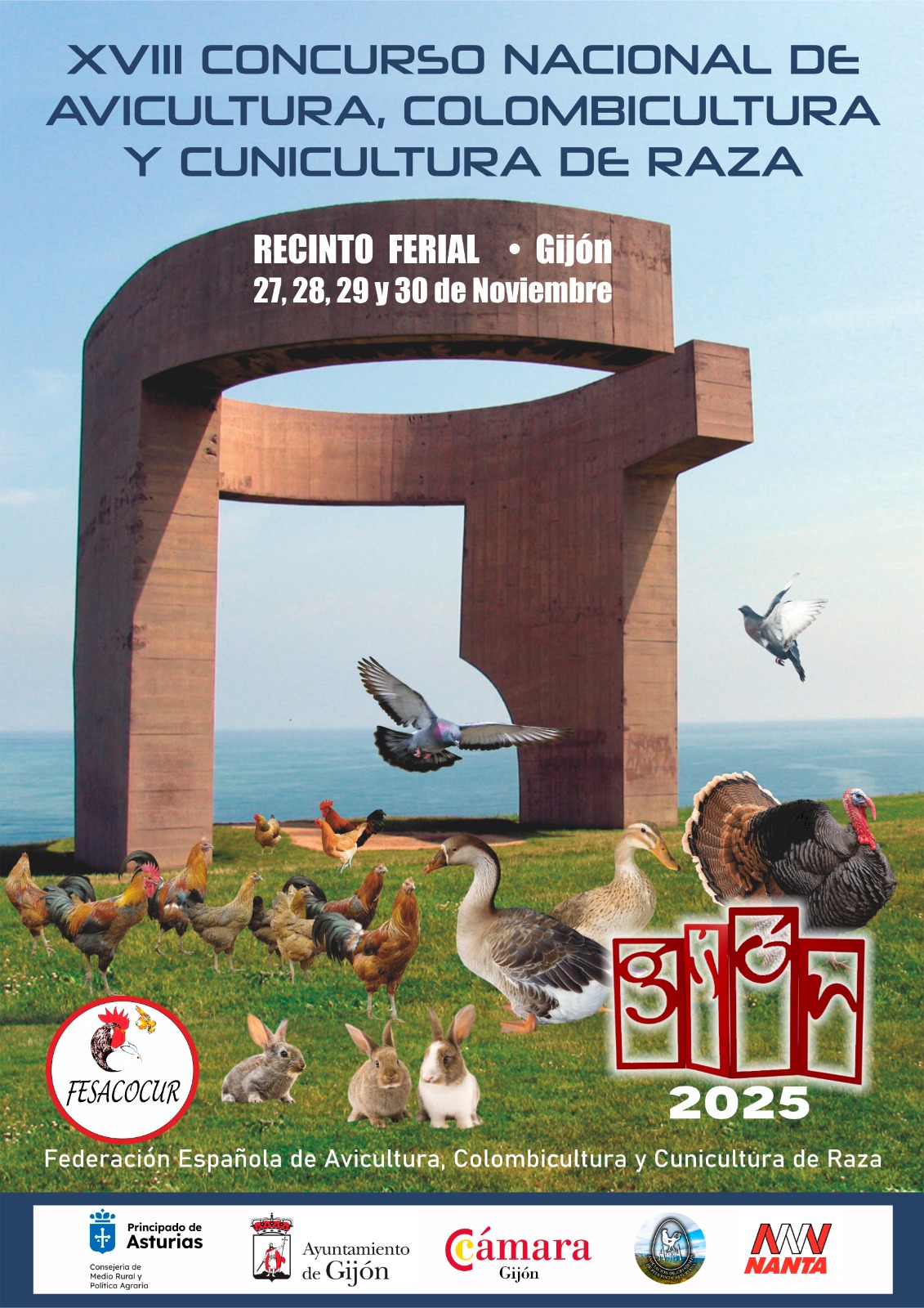 XVIII CONCURSO NACIONAL DE AVICULTURA, COLOMBICULTURA Y CUNICULTURA DE RAZA