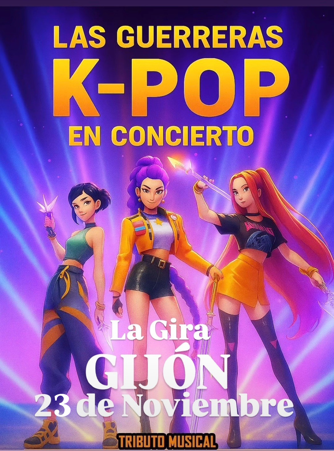 ESPECTÁCULO GUERRERAS K-POP