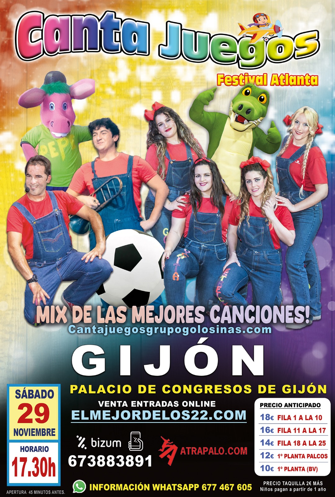 CANTA JUEGOS FESTIVAL ATLANTA