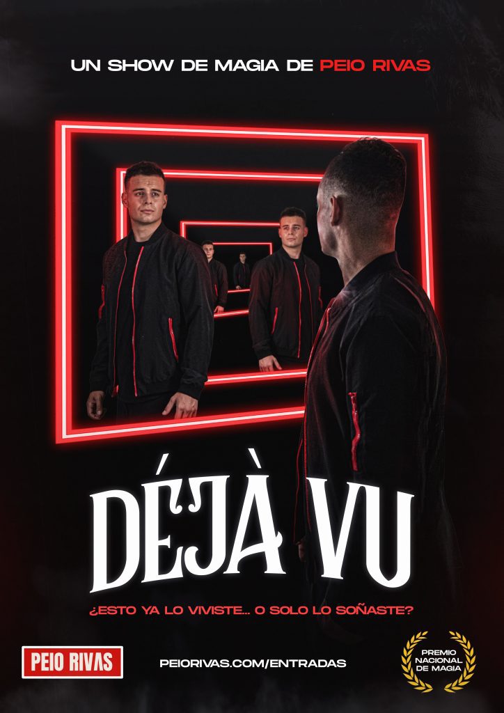  SHOW DE MAGIA "DÉJÀ VU" PEIO RIVAS