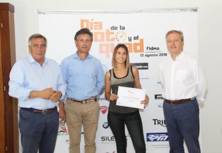 Entrega del Premio del Sorteo del Día de la Moto en FIDMA