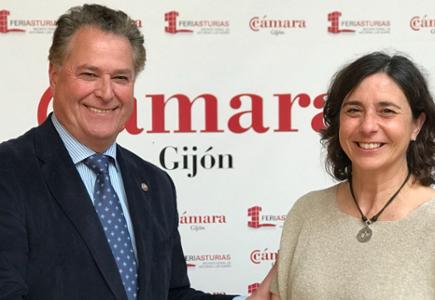 Liberbank y la Cámara de Comercio de Gijón se unen para potenciar la digitalización e innovación empresarial