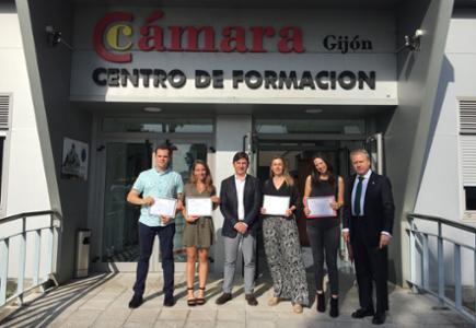 La Cámara de Comercio de Gijón y AERCE clausuran la segunda edición del Programa Superior de Experto en Compras