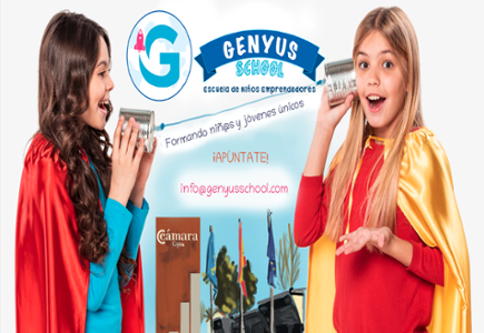 Genyus School y la Cámara de Comercio de Gijón ponen en marcha la 2ª temporada de la Escuela de Niños y Jóvenes Emprendedores