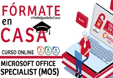 La Cámara de Comercio de Gijón incorpora el curso de preparación para Microsoft Office Specialist en su programación "Fórmate en Casa"