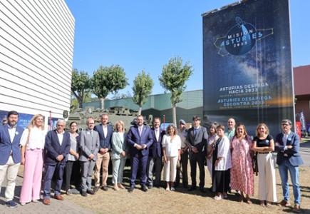 Visita oficial a Fidma del presidente del Principado de Asturias