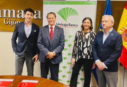 Unicaja Banco y la Cámara de Comercio de Gijón aúnan esfuerzos para  mejorar la competitividad de las empresas