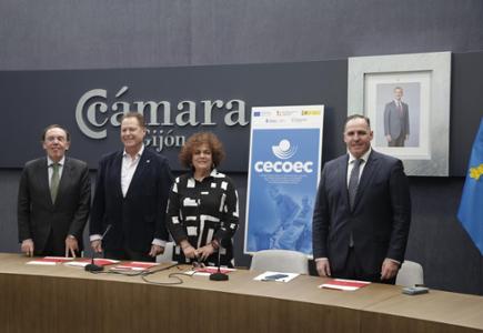 La Cámara de Comercio de Gijón acoge la presentación del encuentro internacional de CECOEC sobre envejecimiento activo