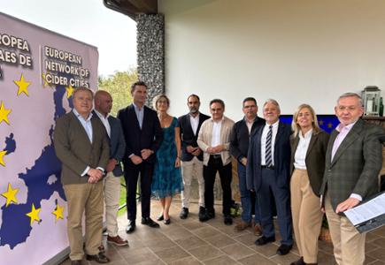 La Cámara de Comercio de Gijón impulsa la Red Europea de Ciudades de la Sidra