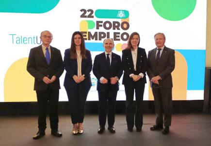 La Cámara de Comercio de Gijón acoge en el Recinto Ferial el 22 Foro de Empleo de la Universidad de Oviedo