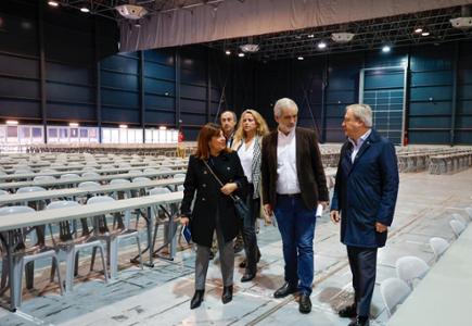 El Recinto Ferial de Asturias Luis Adaro acoge una macro-oposición que contó con más de 43.000 inscritos