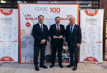  La Cámara de Comercio de Gijón apoya al Colegio de Agentes Comerciales en su centenario