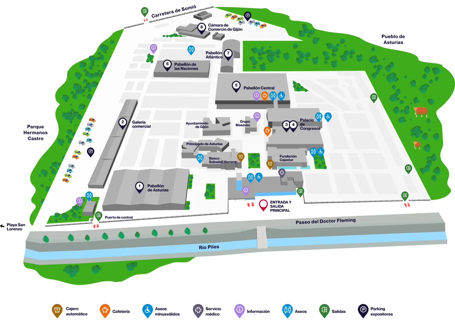 Plano del recinto